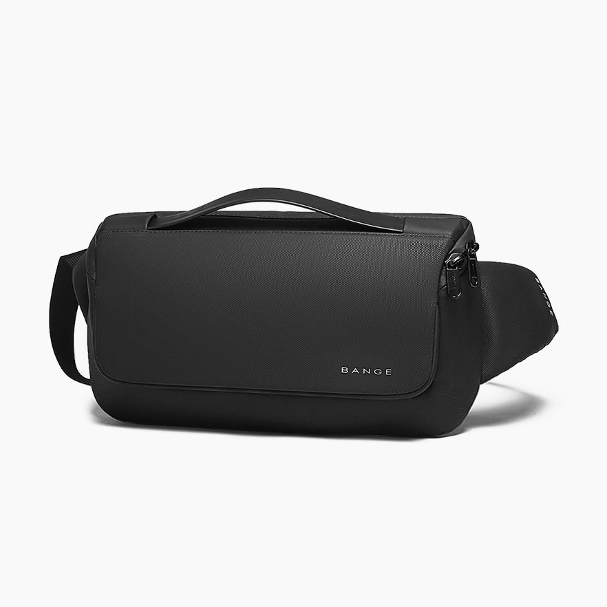 Classic Compact Waist Bag for Daily Use – Bange Ambition #color_black