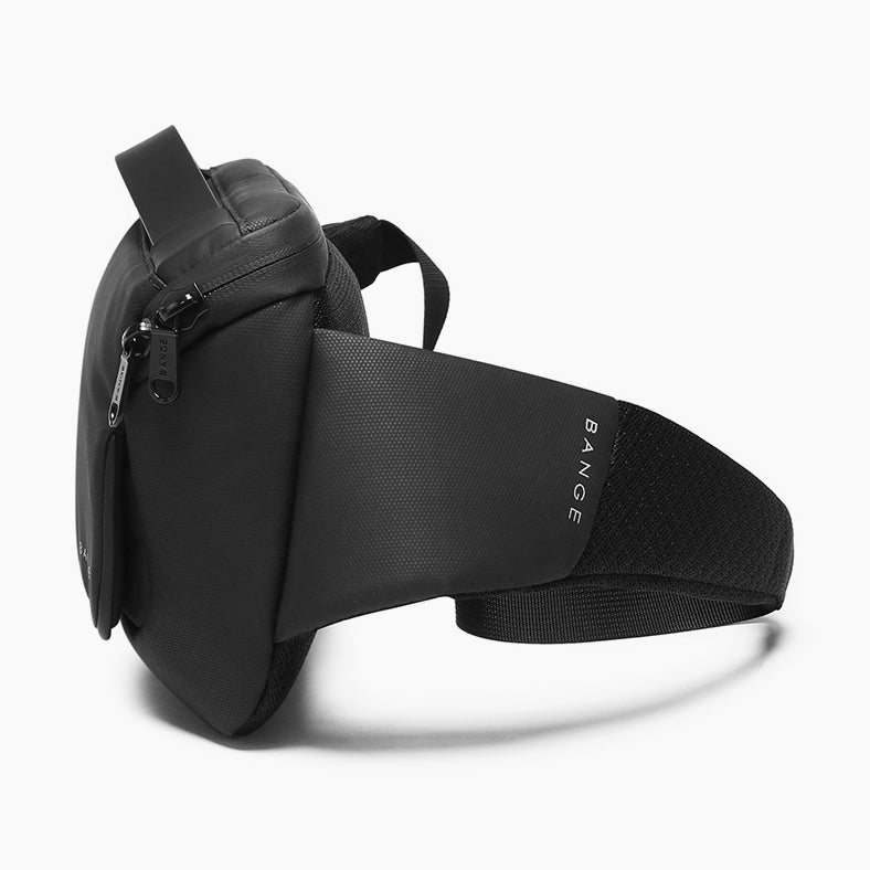 Classic Compact Waist Bag for Daily Use – Bange Ambition #color_black