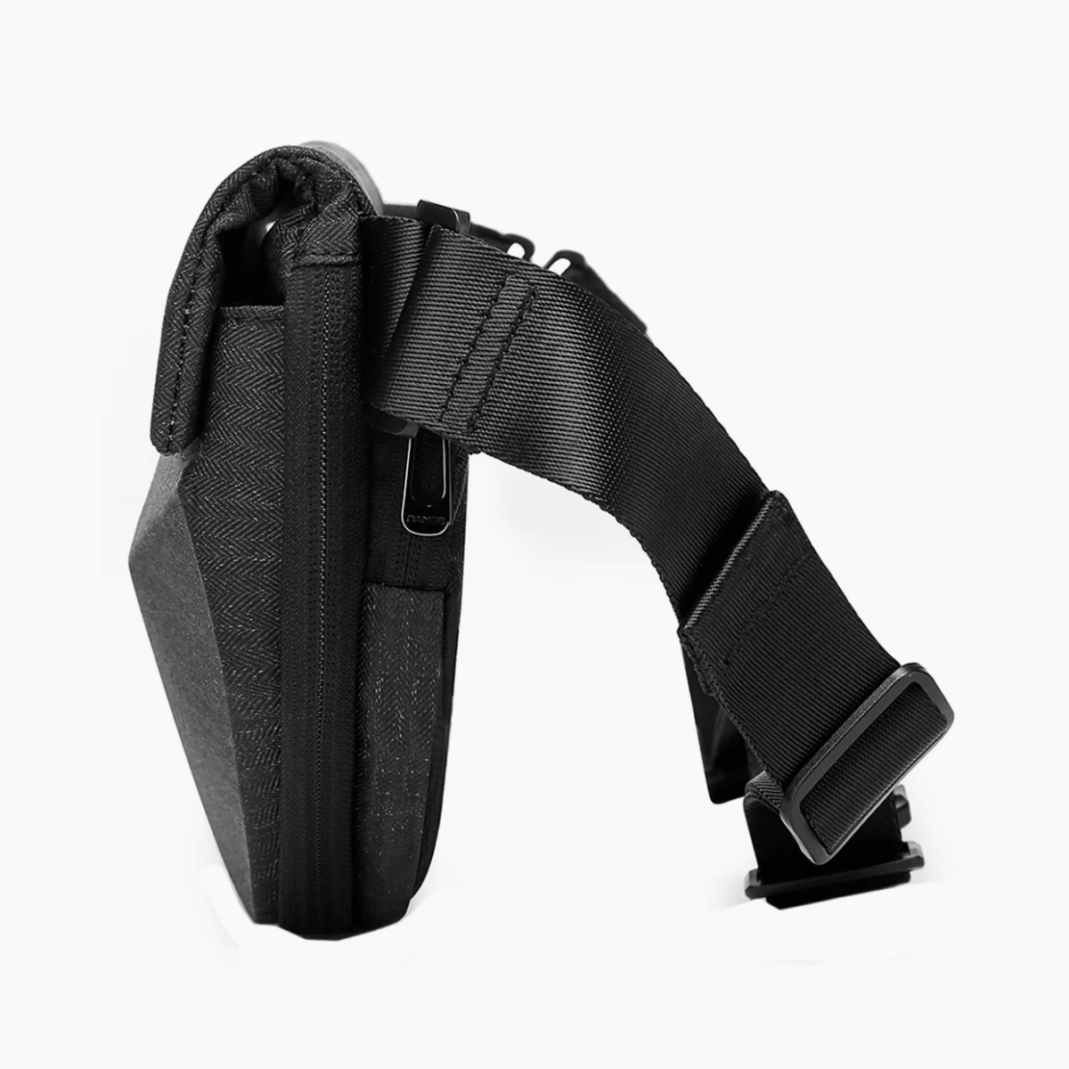 Compact Expandable Waist Bag – Modern & Lightweight Design – Bange Expand #color_black