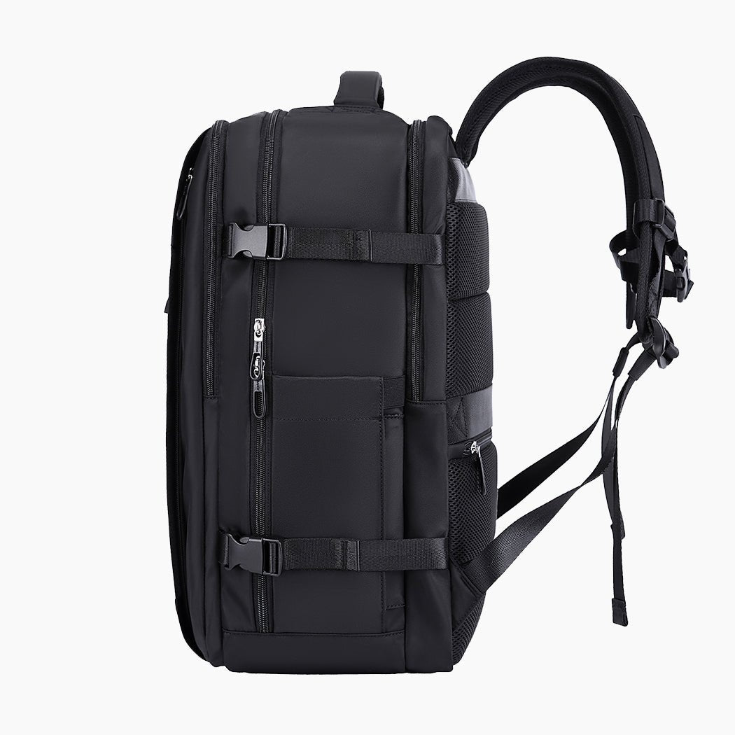Durable & Functional Travel Backpack with Large Capacity – Bange Explorer #color_black