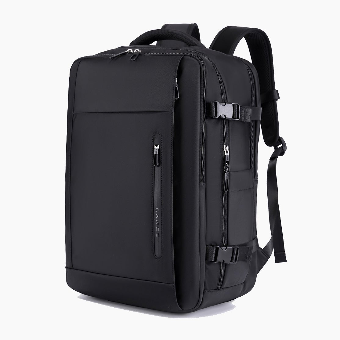 Durable & Functional Travel Backpack with Large Capacity – Bange Explorer #color_black