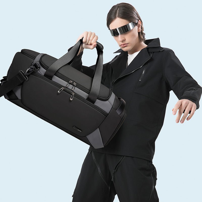 Carry-On Travel Duffel Bag 30L for Flight, Gym & Weekend Use – Bange Impact 