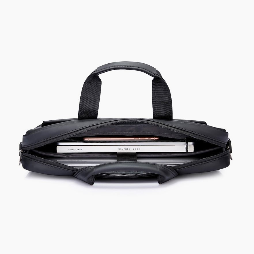 Slim Executive Bag for 15.6" Laptop – Lightweight & Professional – Bange Lite Pro #color_black