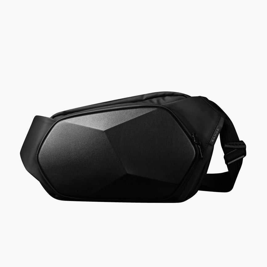 Lightweight Water-Resistant Waist Bag for Travel & Everyday Use – Bange Nayo #color_black