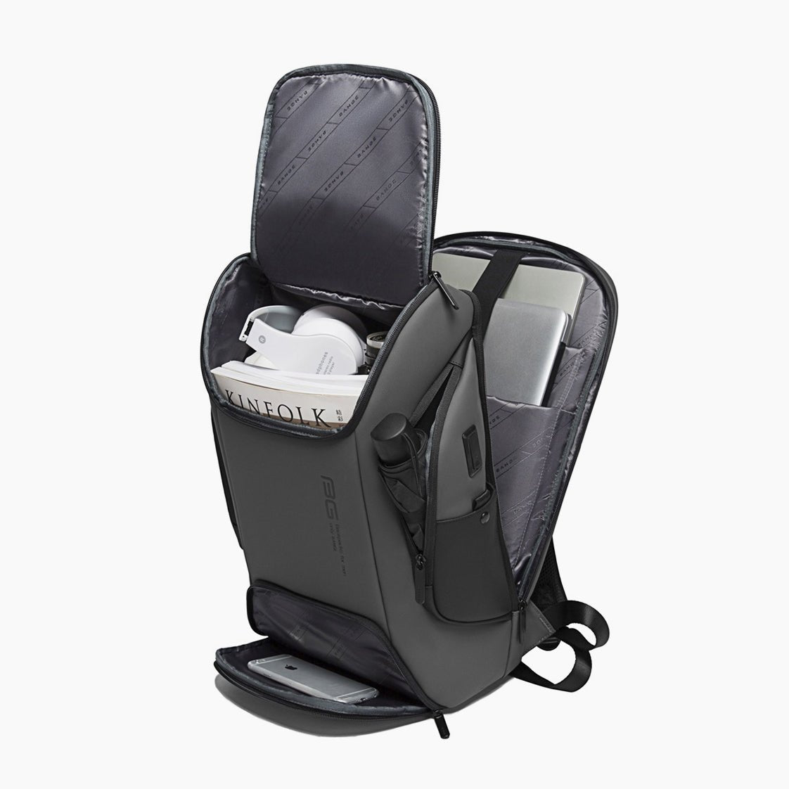 Backpack with USB Port and Waterproof Pocket for 17.3" Laptop – Bange Nova 