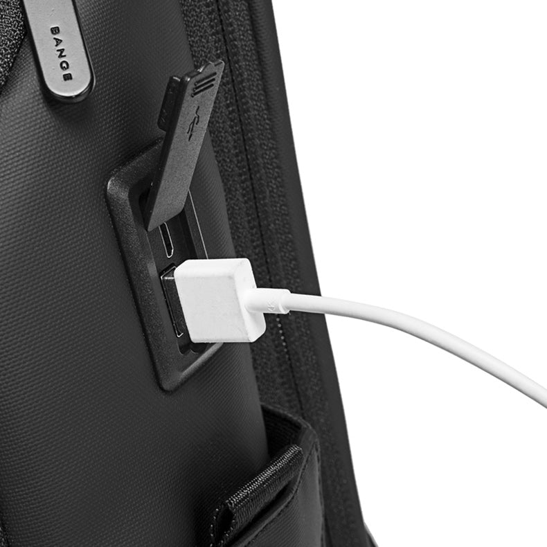 Backpack with USB Port and Waterproof Pocket for 17.3" Laptop – Bange Nova 