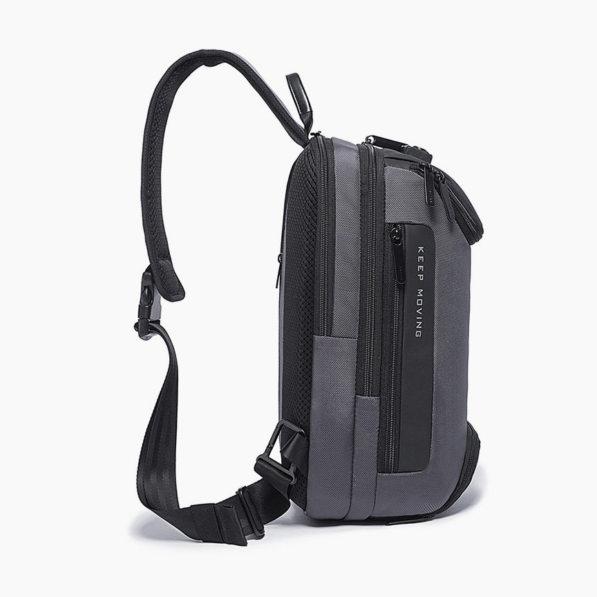 Compact Waterproof Anti-Theft Crossbody Bag – Bange Protec #color_gray