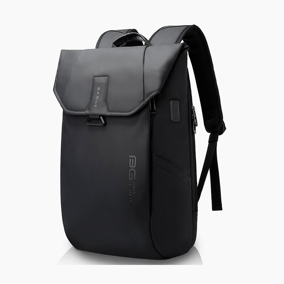 Waterproof Backpack for 17.3" Laptop with USB Port – Bange Pulse #color_black