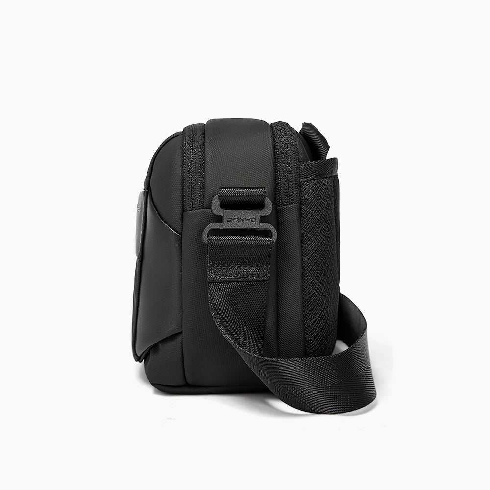 Lightweight and Durable Crossbody Bag with Modern Design – Bange Raven #color_black
