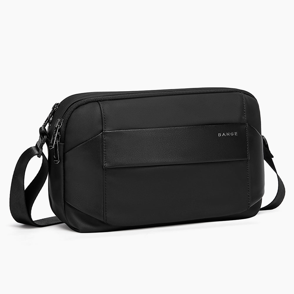 Lightweight and Durable Crossbody Bag with Modern Design – Bange Raven #color_black
