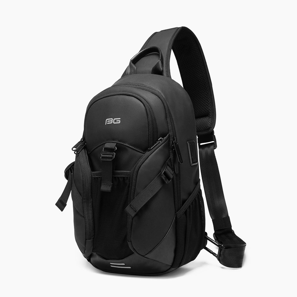 Water-Resistant and Durable Crossbody Bag – Bange Spartan #color_black