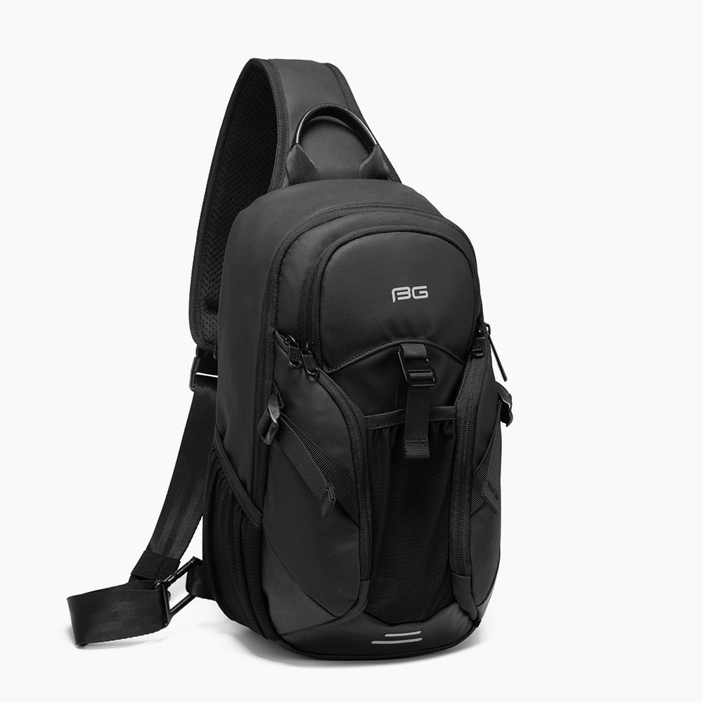 Water-Resistant and Durable Crossbody Bag – Bange Spartan #color_black