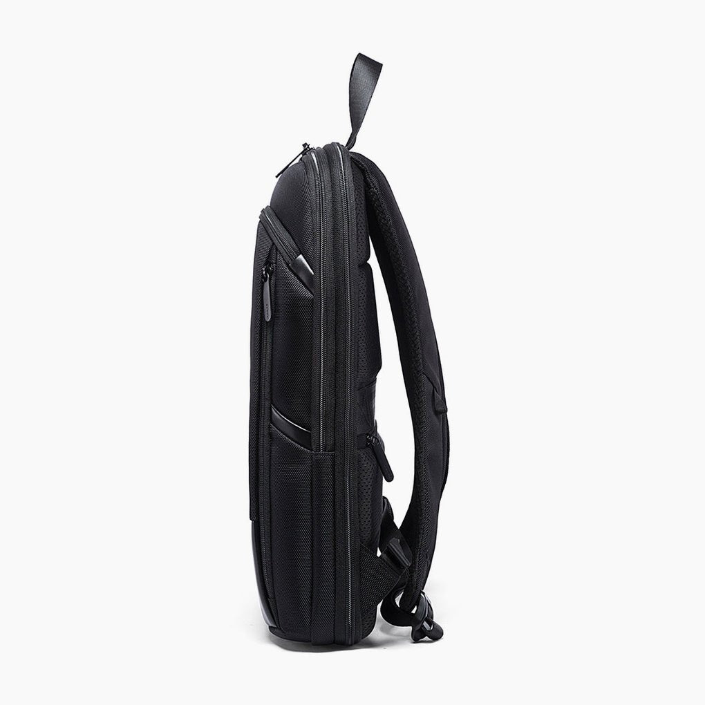 Slim Executive Backpack for 15.6" Laptop – Ultra-Thin & Lightweight – Bange Svelty #color_black