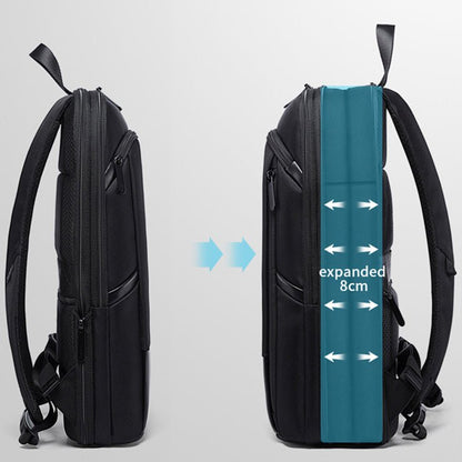 Slim Executive Backpack for 15.6" Laptop – Ultra-Thin & Lightweight – Bange Svelty 