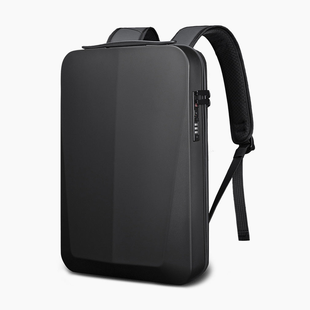 Anti-Theft Hardshell Backpack for 17.3" Laptop – Secure & Durable – Bange T-Shock II #color_black