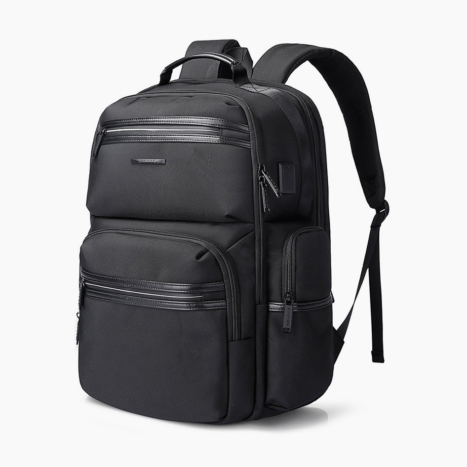 Modern Stylish Backpack for 17.3” Laptop - Daily Use – Bange Torino III #color_black