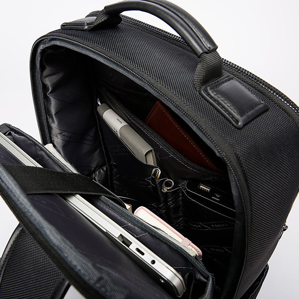 Executive Backpack for 15.6" Laptop with USB Port – Bange Zenith 
